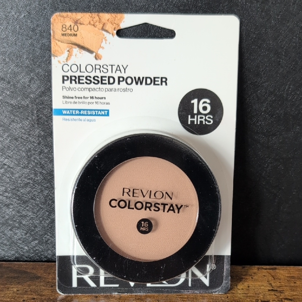 Revlon Colorstay Pressed Power Water Resistant Finishing Powder 840 Medium